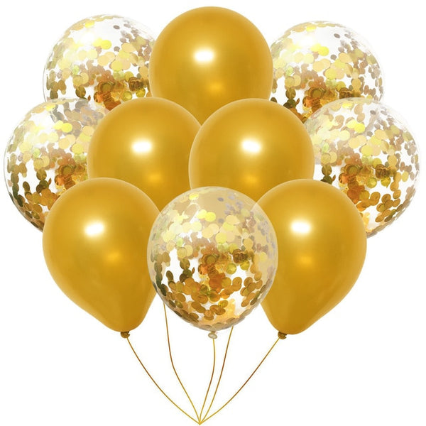 10pcs/pack Inflatable Ball Toy 10 inch Birthday Wedding