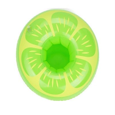 PIKAALAFAN Mini Inflatable Cup Holder Small Flamingo Floating