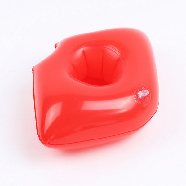 PIKAALAFAN Mini Inflatable Cup Holder Small Flamingo Floating